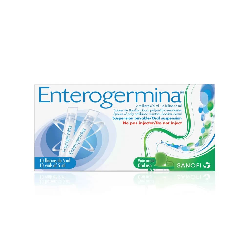 Enterogermina Oral Suspension 5Ml 10 Vial