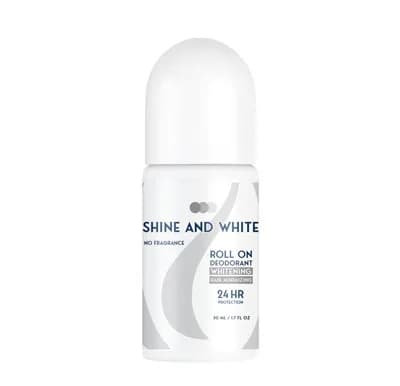 SHINE&WHITE ROLL ON NO FRAGRANCE 50ML