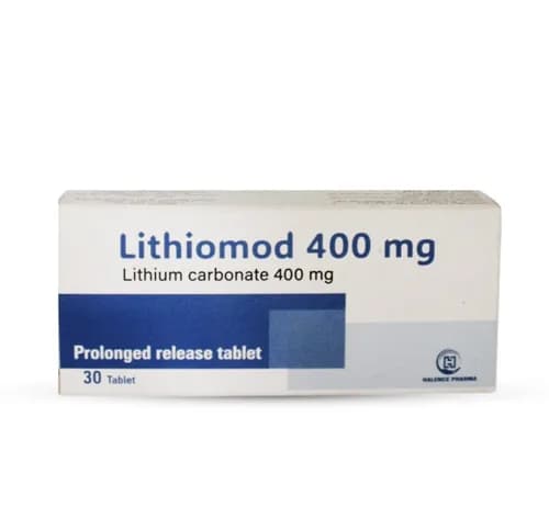 Lithiomod Prolonged Release 400mg 30 Tablets