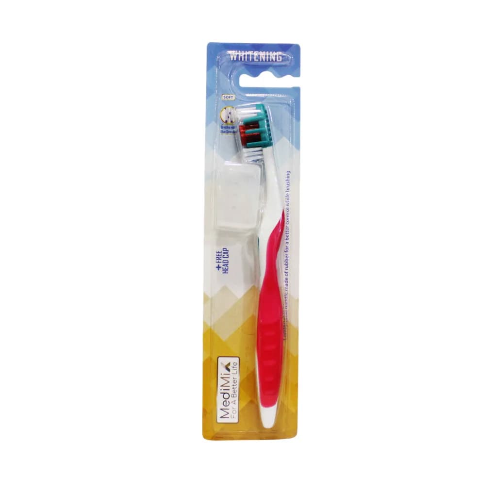 Medimix Toothbrush Whitening with Cap-Soft