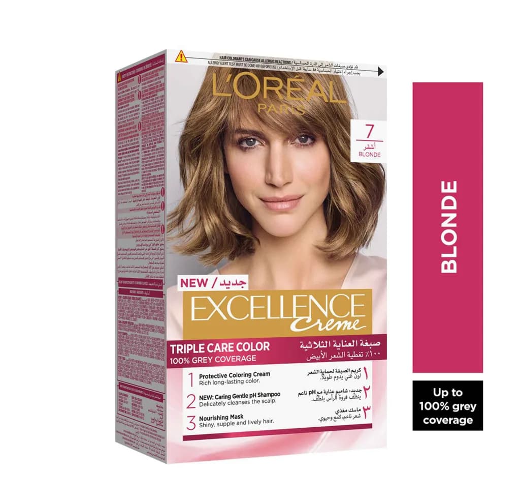 L'oreal Excellence Creme Hair Color - 7 Blonde