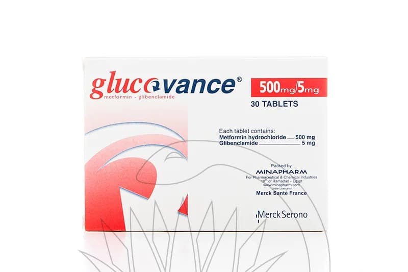 GLUCOVANCE 5/500MG 30/TAB