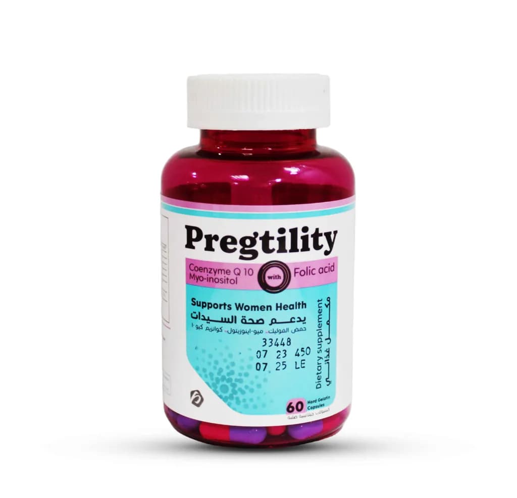 Pregtility 60 Hard Jelatin Capsules for Women Health
