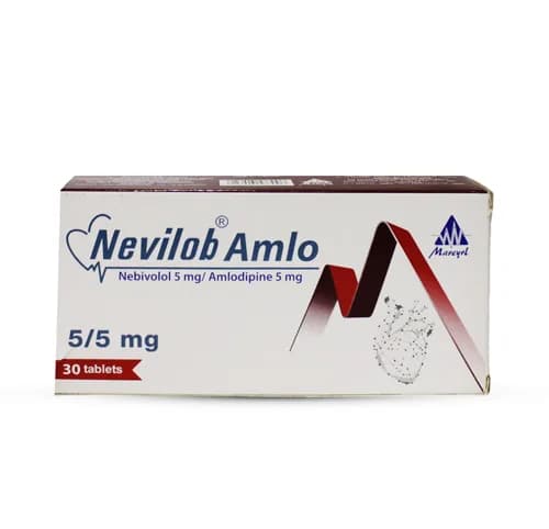 Nevilob Amlo 5/5mg 30 Tablets
