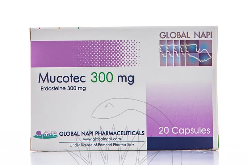 MUCOTEC 300MG 20/CAP