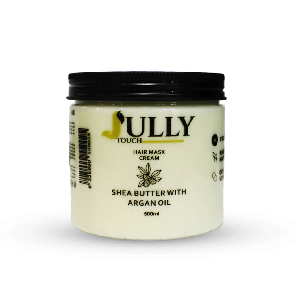 Jully Touch ( Shea Butter with Argan Oil ) Hair Mask Cream 500ml