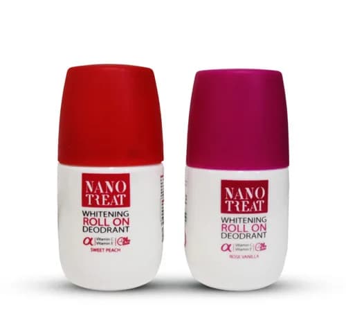 Nano Treat Roll On Sweet Peach 50ml 1+1 Vanilla Free