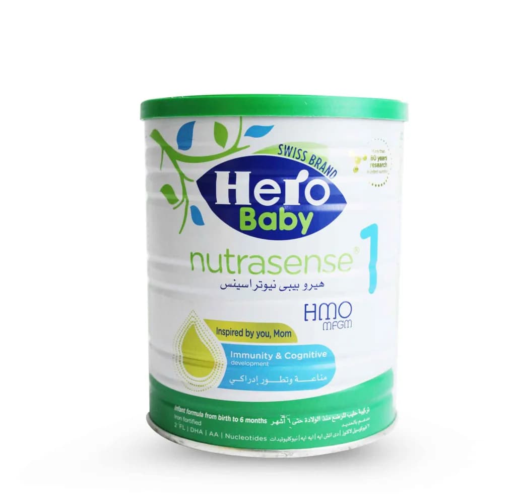 HERO BABY NUTRASENSE (1) MILK 400GM ?