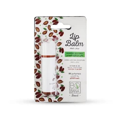 Bobana Vitamin B5 & Cocoa Flavor Lip Balm 4.8gm
