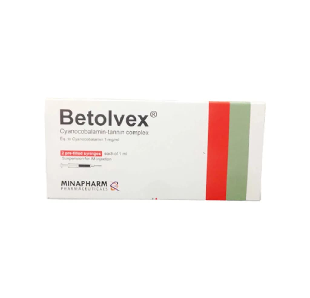 Betolvex (Im) 1Mg/Ml 2 Prefilled Syringes