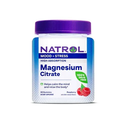 High Absorption Magnesium Citrate 60 Gummies for Stress