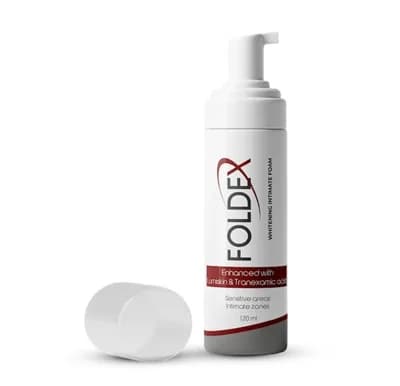 FOLDEX WHITENING INTIMATE FOAM 120ML