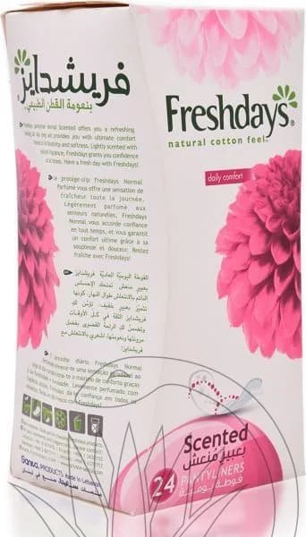 Freshdays Scented Pantyliners 24 Pads