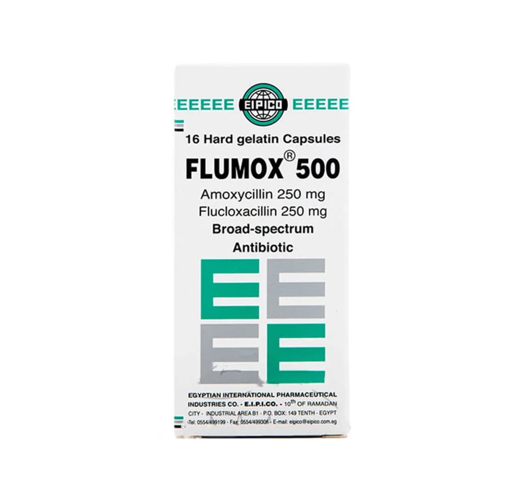 Flumox 500Mg 16 Capsules