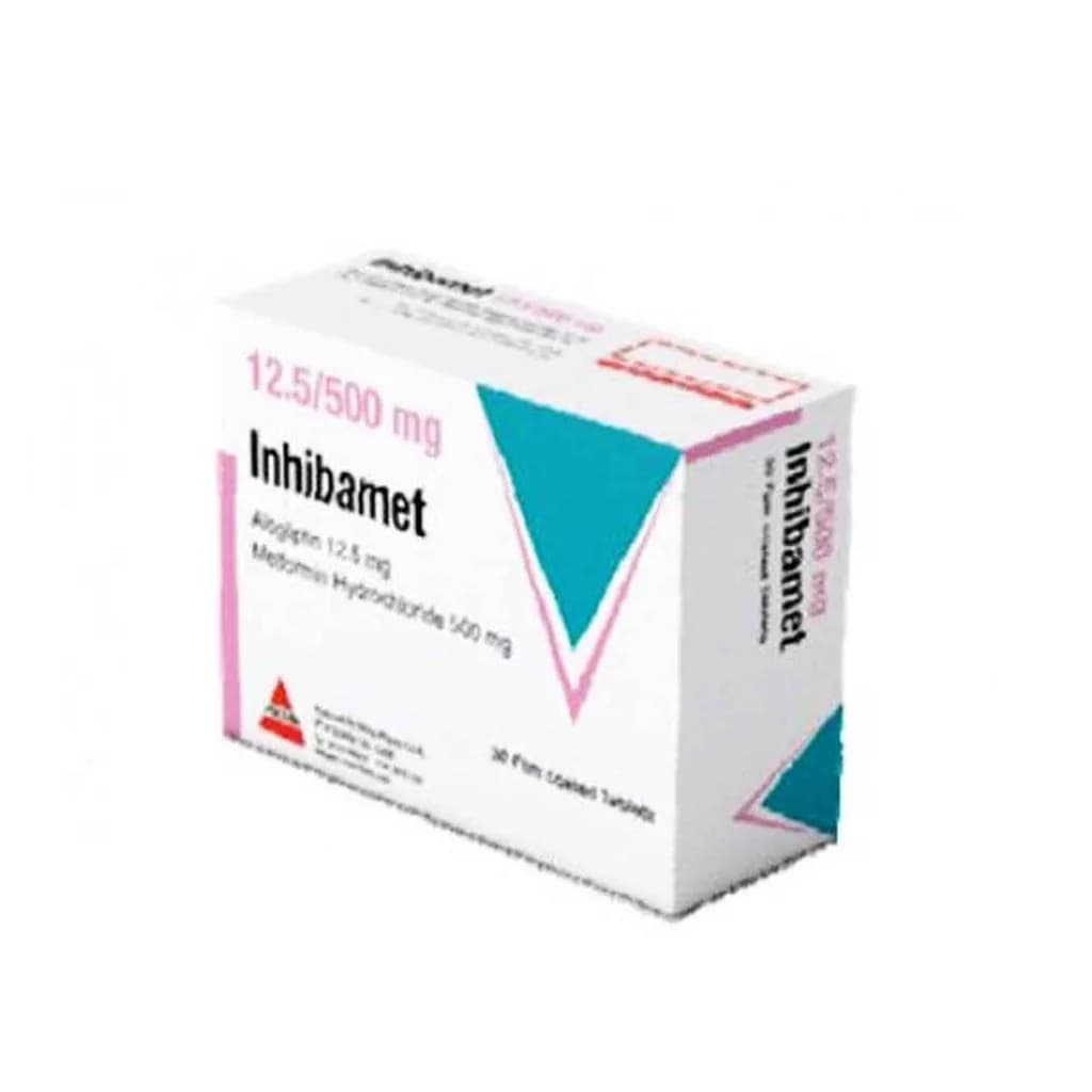 INHIBAMET 12.5/500MG 30/TAB