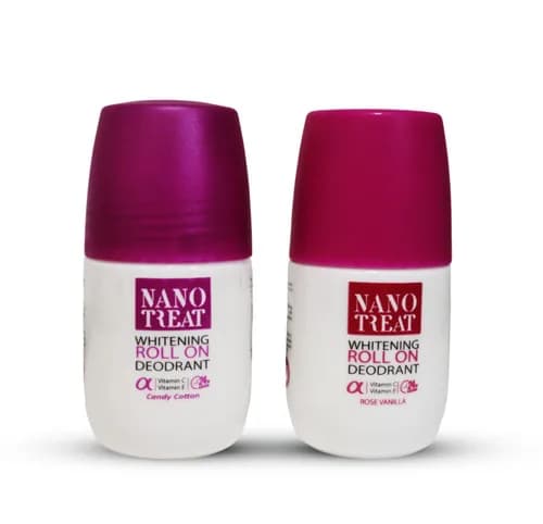 Nano Treat Roll On Candy Cotton Offer 1+1 Vanilla Free 50ml