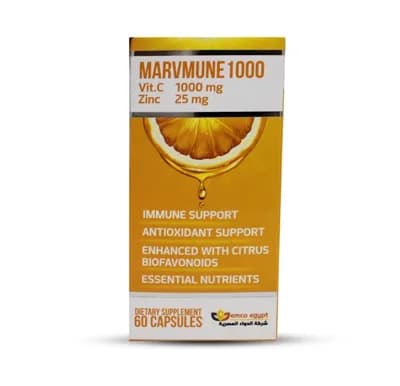 MARVMUNE 1000/25MG 60/CAP