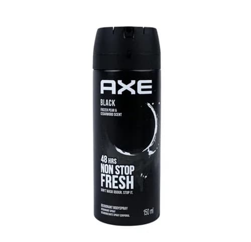 Axe for Men 48H ( Black ) Deodorant Spray 150ml - 30L.E Offer