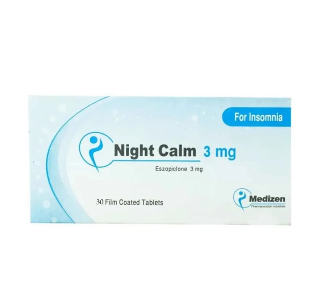 Night Calm 3Mg 30 Film Coated Tablets