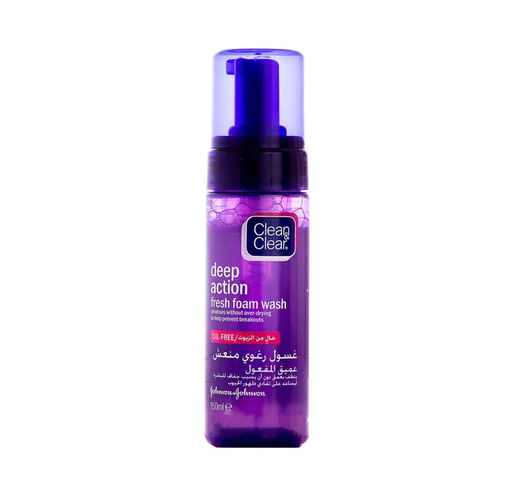 Clean&Clear Deep Cleans Foam Wash 150Ml