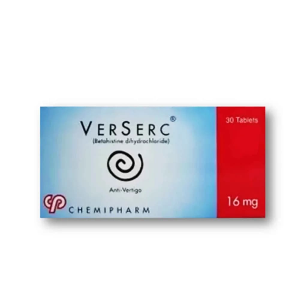 Verserc 16Mg 30 Tablets