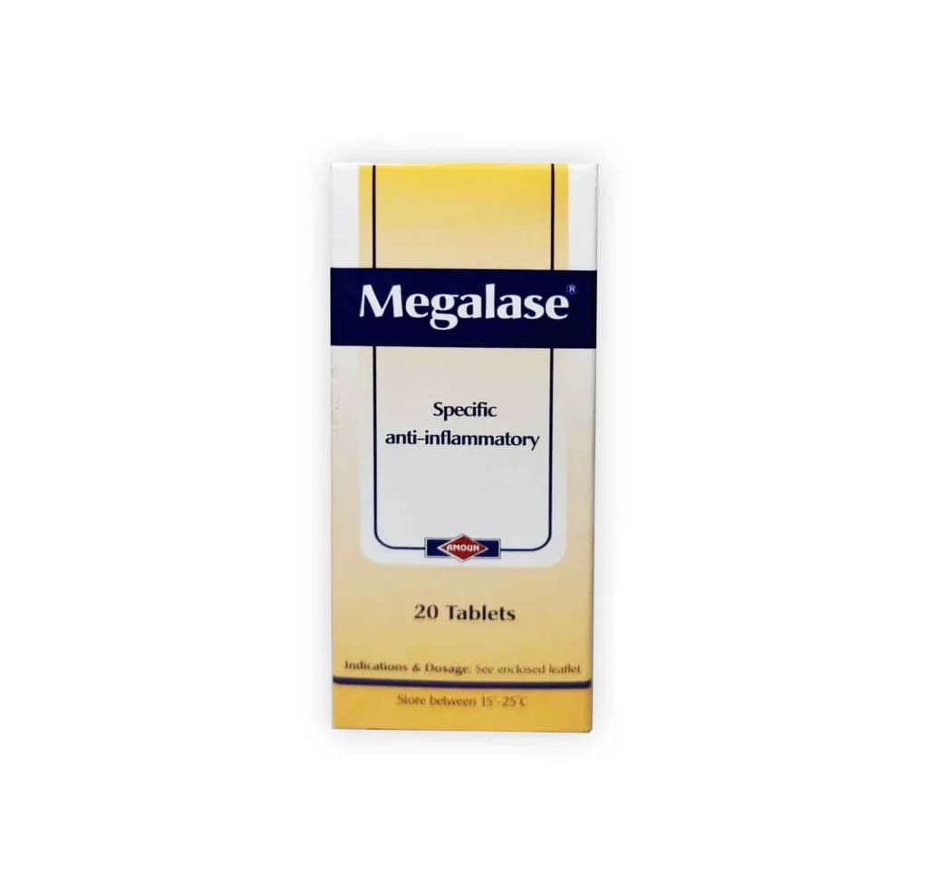 Megalase 3000U 30 Tablets