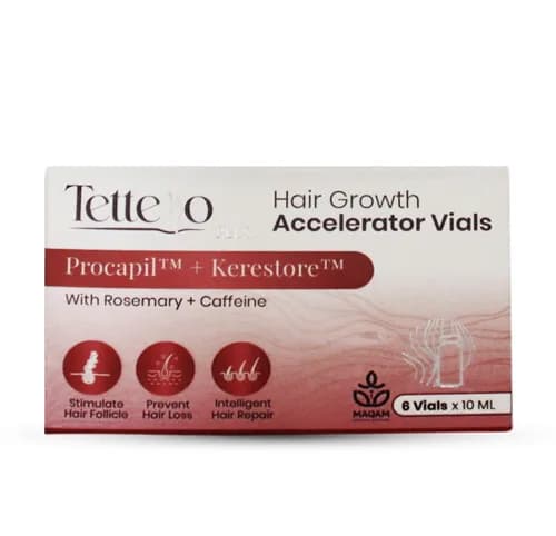 Tettello Hair Growth Accelerator Vials 6*10ml