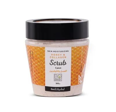 Bobana Scrub Honey & Collagen 300Gm