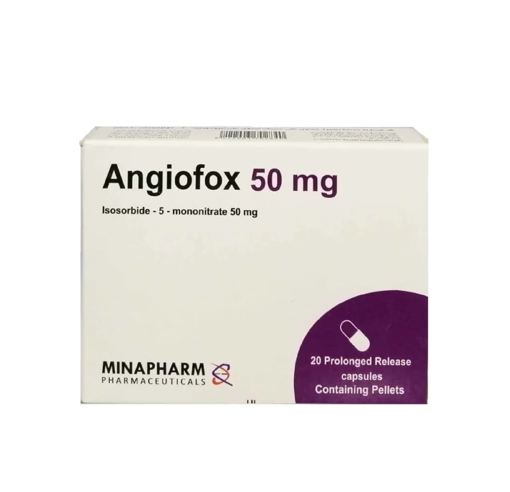 Angiofox 50Mg 20 Capsules