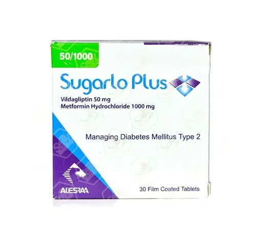 Sugarlo Plus 50/1000Mg 30 Tablets