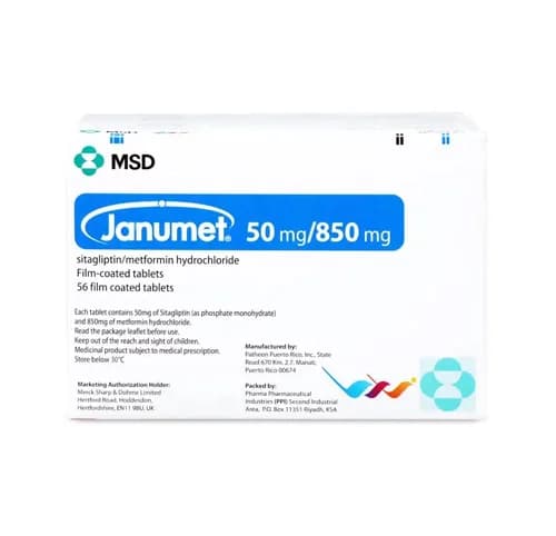 JANUMET 50/850MG 56/TAB ?