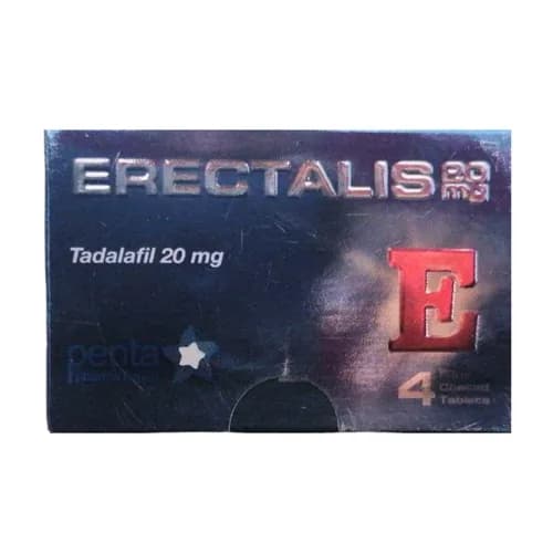 Eractalis 20mg 4 Film Cotaed Tablets
