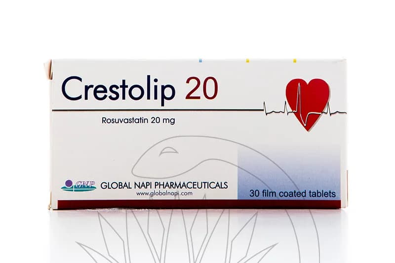 Crestolip 20Mg 30 Tablets