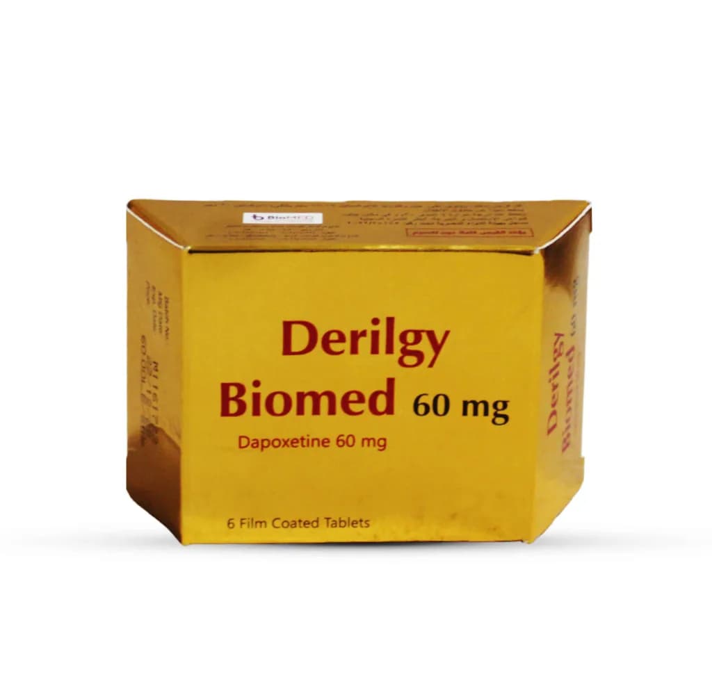Derilgy Biomed 60mg 6 Film Coated Tablets