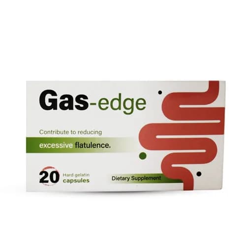 Gas-Edge Diatry Supplement 20 Hard Gelatin Capsules
