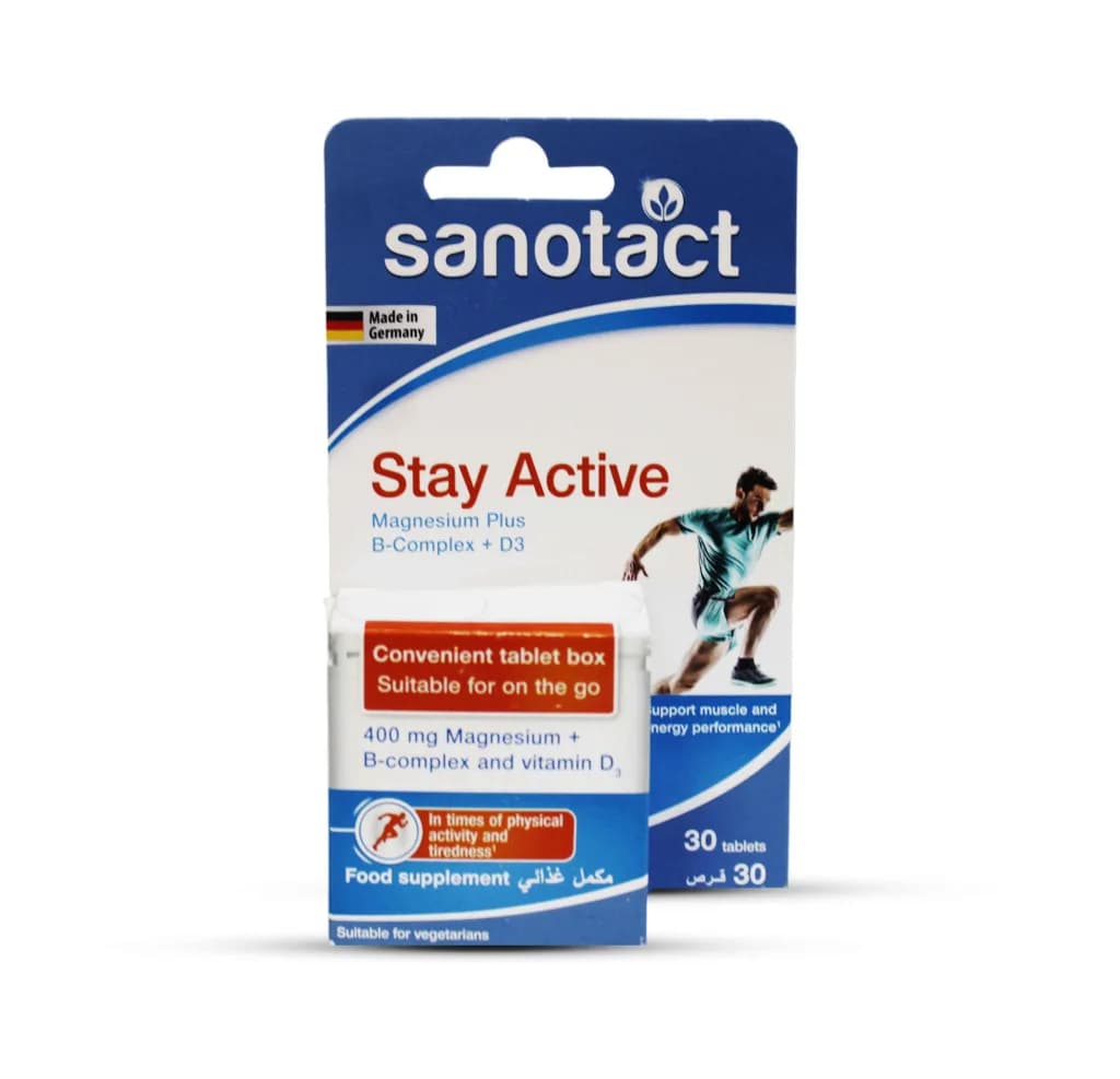 Sanotact Stay Active 30 Tablets