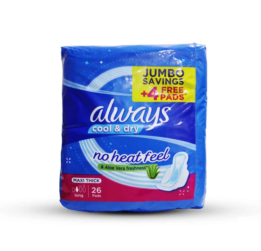ALWAYS MAXI THICK LONG 26/PADS