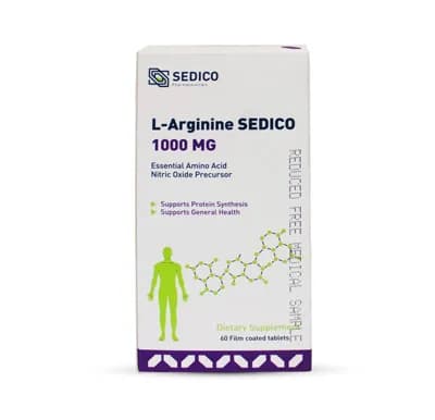 L-ARGININ SEDICO 1000MG 60FC/TAB
