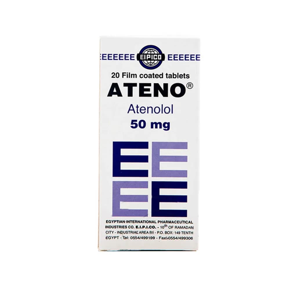 ATENO 50MG 20/TAB