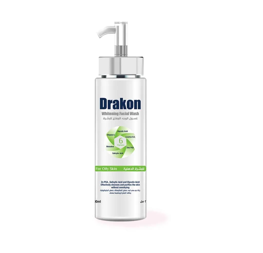 Drakon Whitening Facial Wash for Oily Skin 200ml