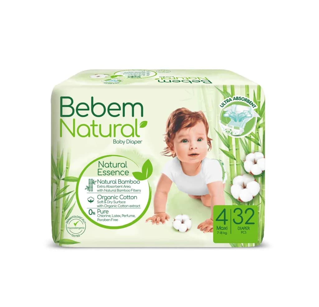 Bebem #4 Maxi (7-18Kg) 32P