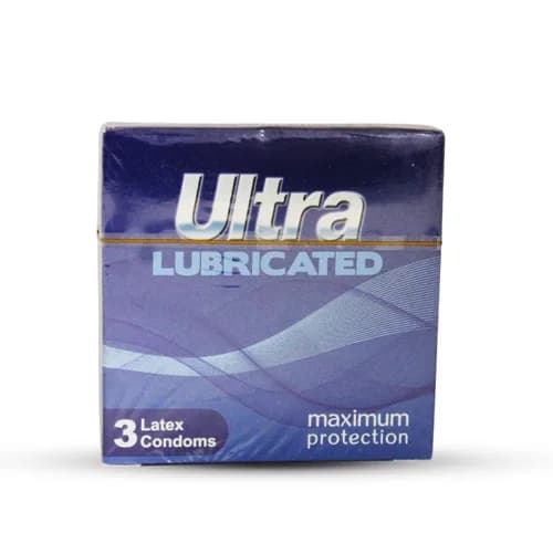 Ultra Condoms Lubricated 3Pcs