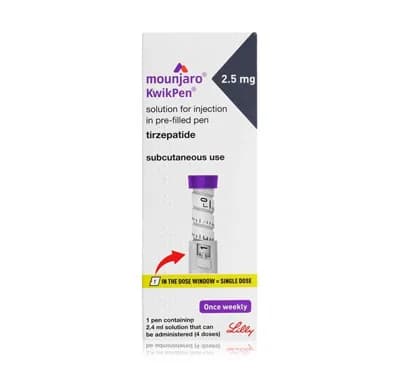 MOUNJARO 2.5MG/0.6ML 2.4ML KWIKPEN