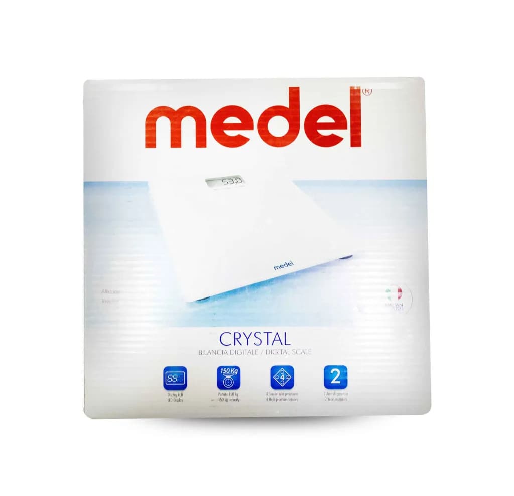 Medel Crystal Digital Scale 150Kg - 92081