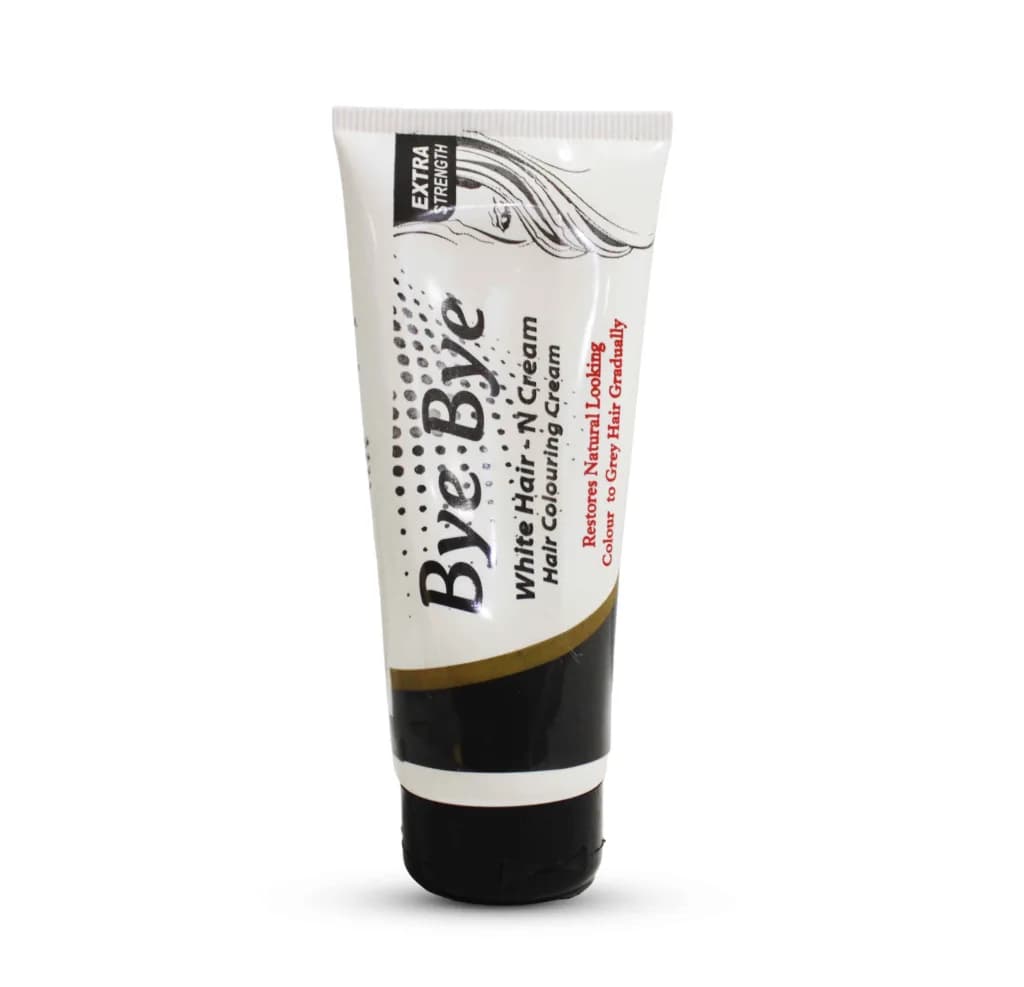 Bye Bye White Hair Colouring Cream 200Gm