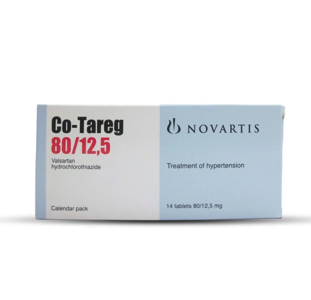 Co Tareg 80/12.5Mg 14 Tablets