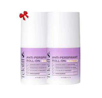 TELOFILL DEO ROLL  BE PAPAYA 60ML (1+1)