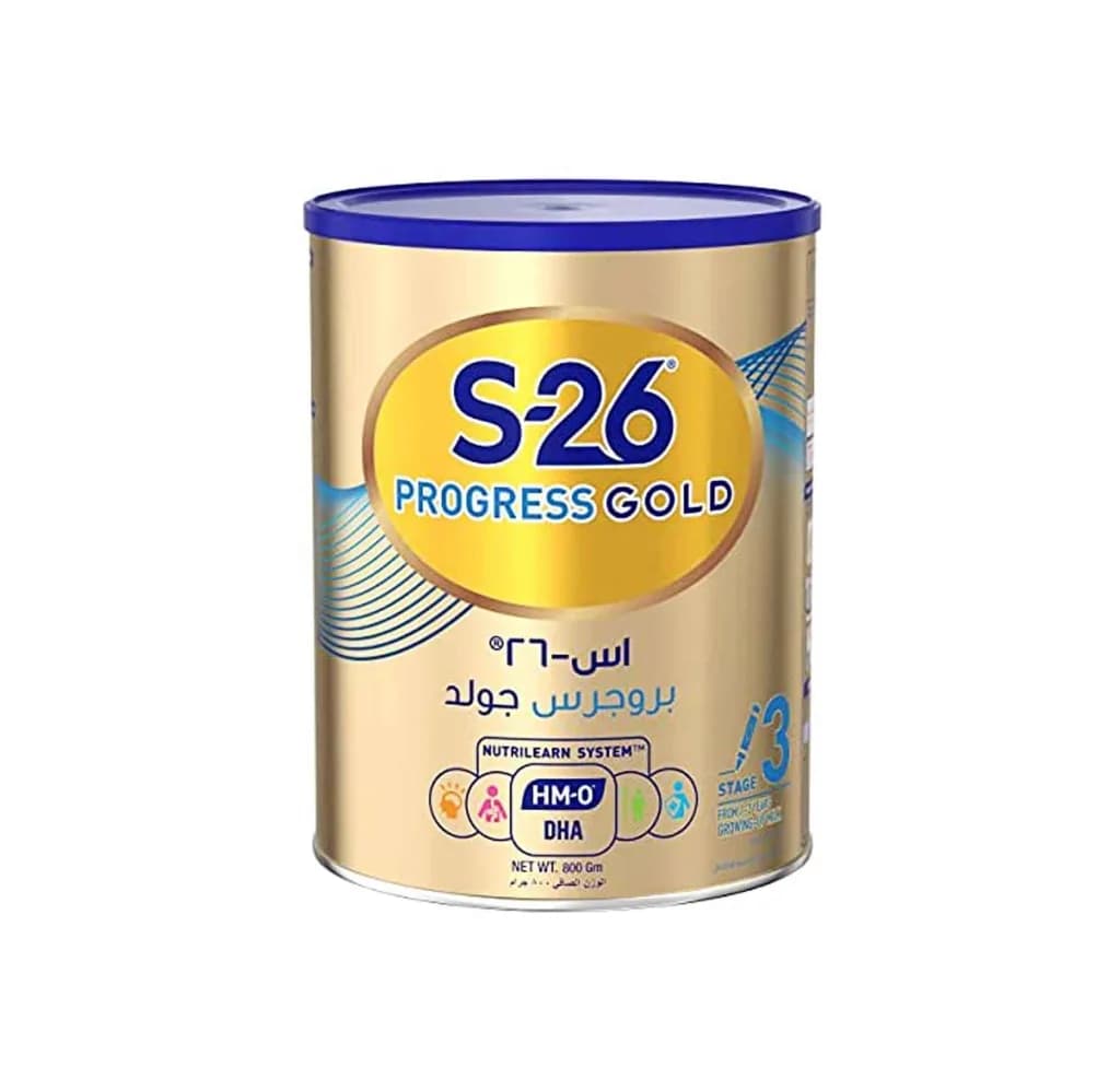 S26 PROGRESS GOLD (3) MILK POWDER 800GM?