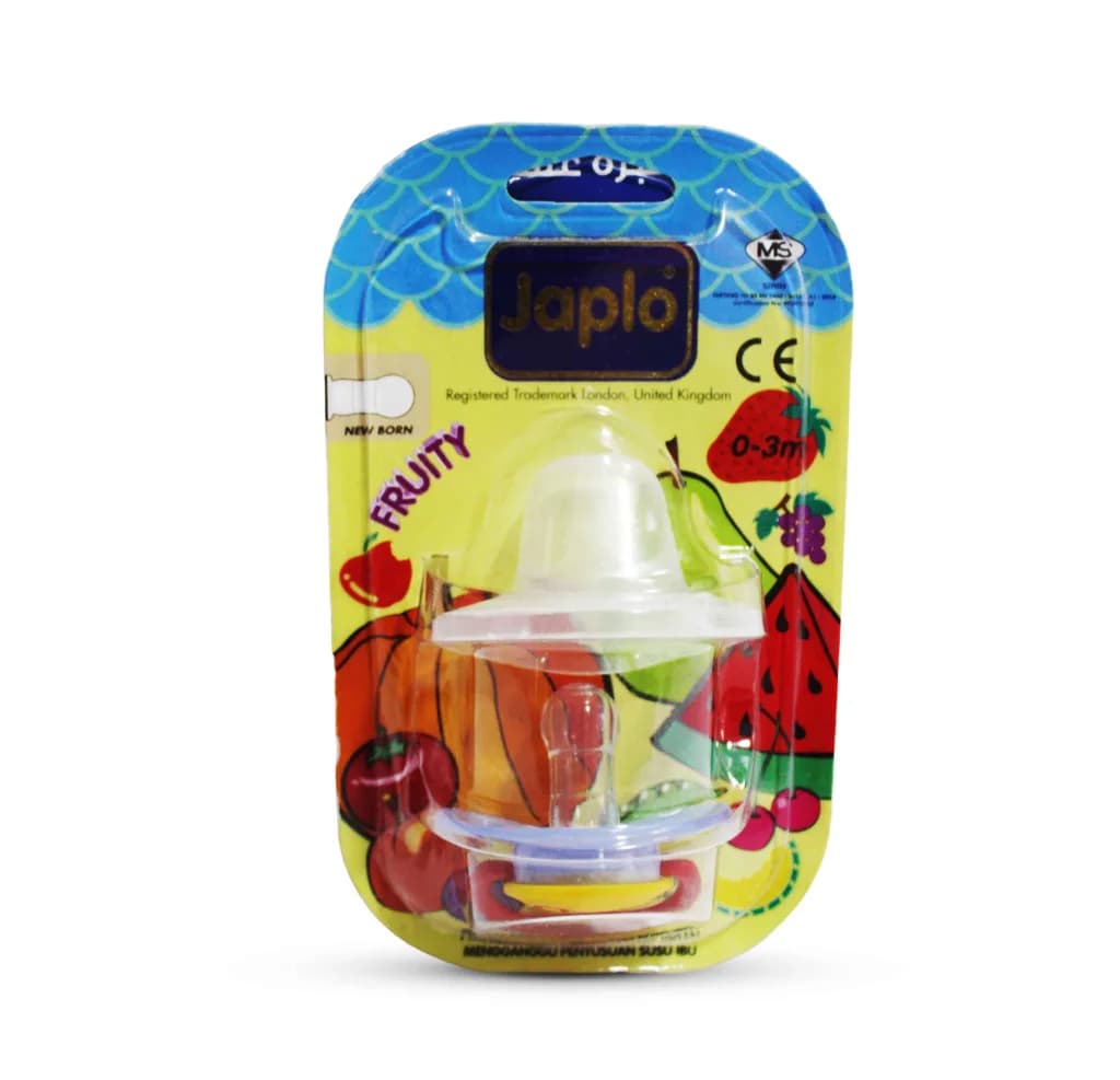 JAPLO SOOTHER FRUITY 0-3M N.BORN-FT26