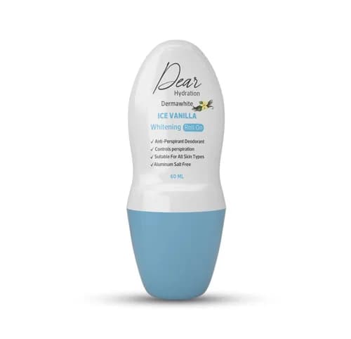 Dear Hydration Whitening Roll On 60ml Ice Vanilla